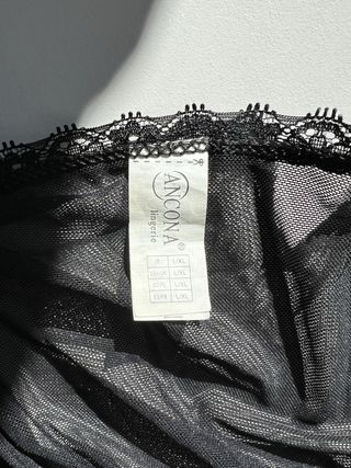 Body de encaje transparente talla L / XL