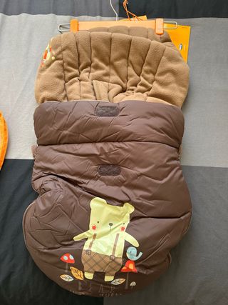 Saco para sillita de bebé con osito
