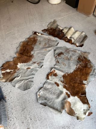 Tappetino in pelle di mucca