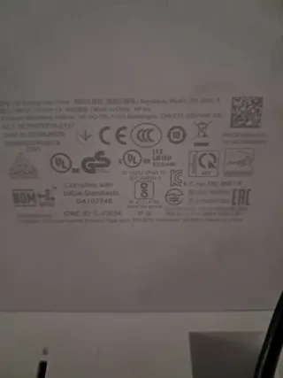 Ordenador HP Plata para comercio.Tactil