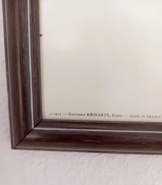 Litografía Rafael Ortíz Alfau