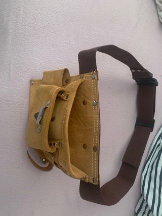 Bolsa de herramientas de cuero