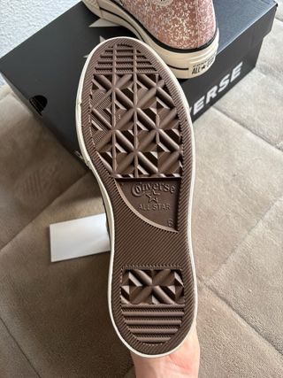 Converse plataforma talla 39