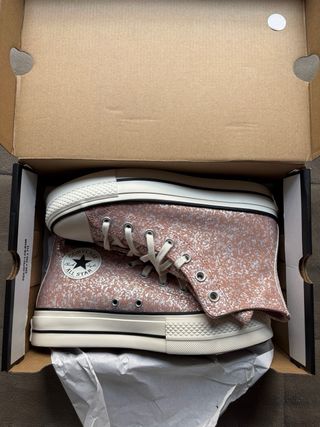 Converse plataforma talla 39