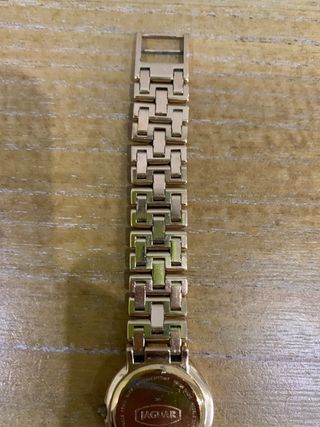 Reloj Jaguar Chapado Oro Mujer
