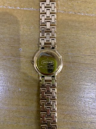 Reloj Jaguar Chapado Oro Mujer