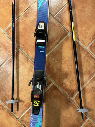 Esquís Dynastar Omega con bastones