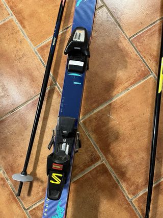 Esquís Dynastar Omega con bastones