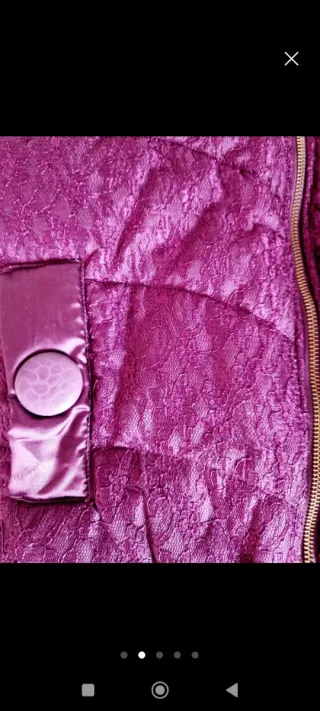 Chaleco Adidas Morado Bordado