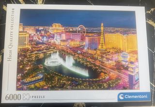 Puzzle Clementoni 6000 pezzi Las Vegas