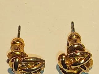 Pendientes Pierre Cardin Dorados Ovalados