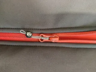 Chaqueta Ternua niño roja y gris