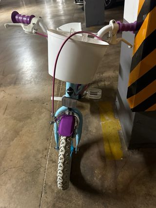 Bicicleta Frozen Infantil