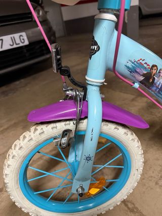 Bicicleta Frozen Infantil