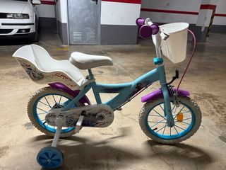 Bicicleta Frozen Infantil
