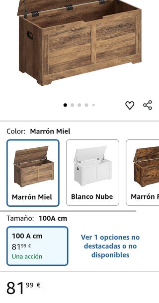 Banco Almacenaje Zapatero 100 cm Marrón Miel VASAGLE LSB061K01