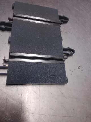 Scalextric Power Line Recta 90 mm pista gris