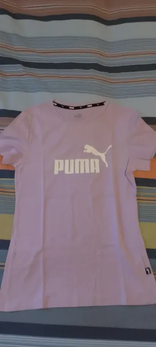 Maglietta PUMA ragazza lilla