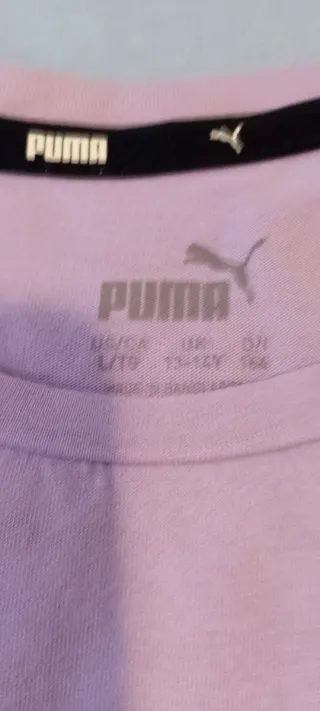 Maglietta PUMA ragazza lilla