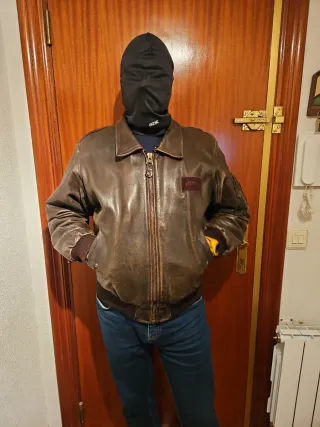 Chaqueta piloto REDSKING marrón