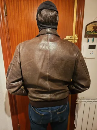 Chaqueta piloto REDSKING marrón