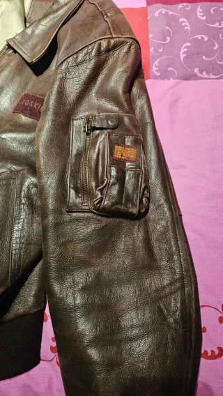 Chaqueta piloto REDSKING marrón