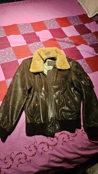 Chaqueta piloto REDSKING marrón