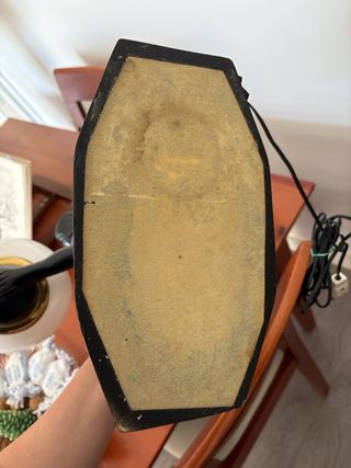 Lámpara Art Déco Figura Mujer Globo siglo XX