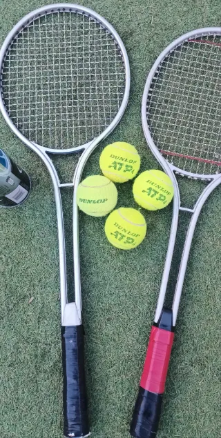 Raquetas de tenis vintage Dunlop ATP