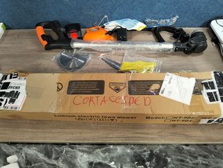 Desbrozadora cortacésped 18.000 rpm 21V + batería