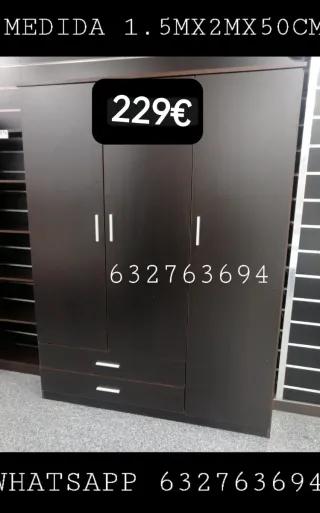 Armario 1.5x2x0.5m