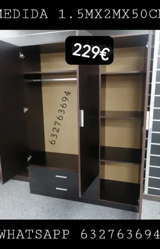 Armario 1.5x2x0.5m