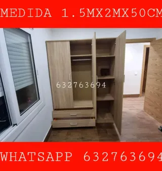 Armario 1.5x2x0.5m