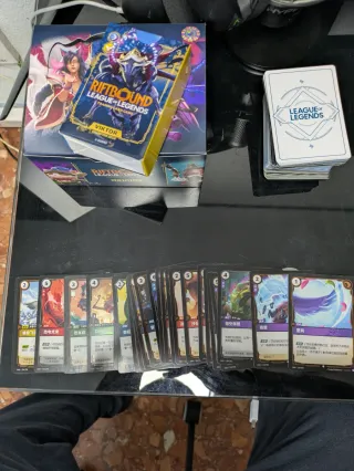 Riftbound cartas chinas