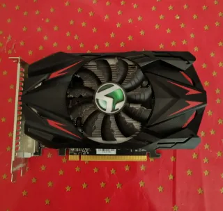 Tarjeta Gráfica Gaming Negra y Roja