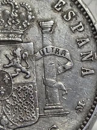 5 Pesetas Alfonso XIII 1888 Plata
