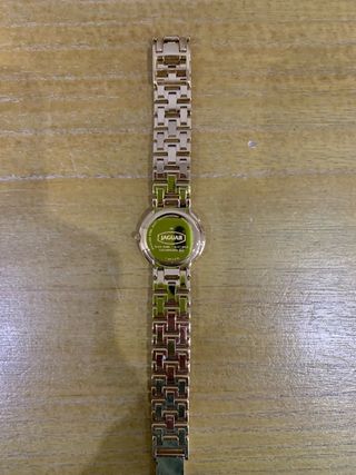 Reloj Jaguar Chapado en Oro Mujer