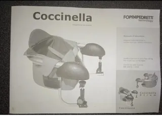 Seggiolino da tavolo Coccinella Foppapedretti