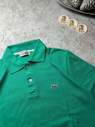 Lacoste Vintage Polo Shirt Green - Classic Logo