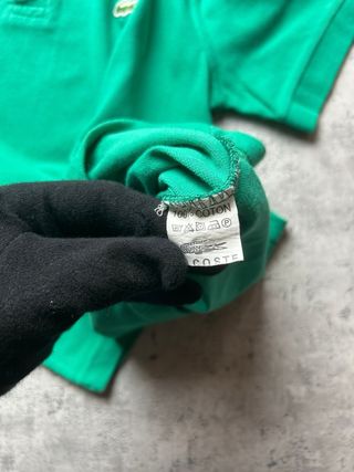 Lacoste Vintage Polo Shirt Green - Classic Logo