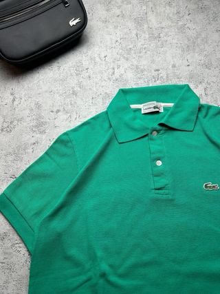 Lacoste Vintage Polo Shirt Green - Classic Logo