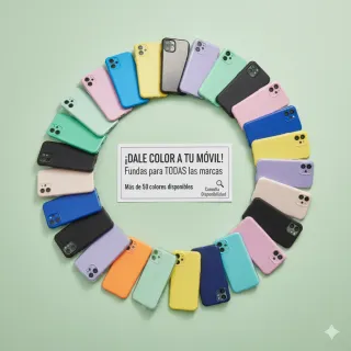 Fundas para móvil - Variedad de colores