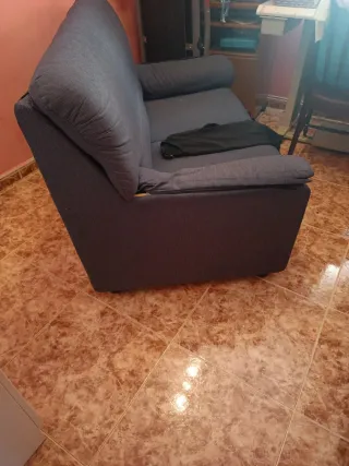 Sofá de 2 plazas gris