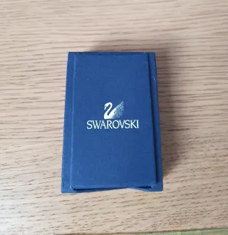 Collana Swarovski cuore fucsia originale