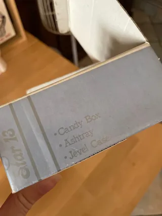 Portagioie vintage cristallo