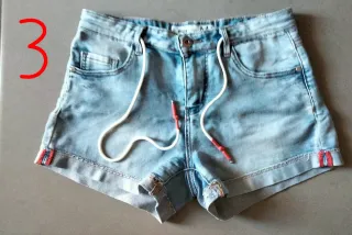 Shorts vaqueros chica