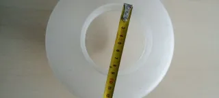 Globo cristal para lámpara de techo