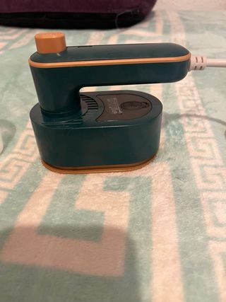 Plancha de viaje a vapor