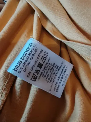 Camiseta Blue Banana amarilla estampada