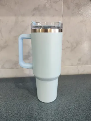 Taza de Acero Inoxidable con Asa